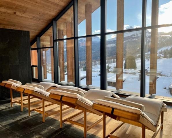 Hotel De Len Cortina d'Ampezzo Ngoại thất bức ảnh